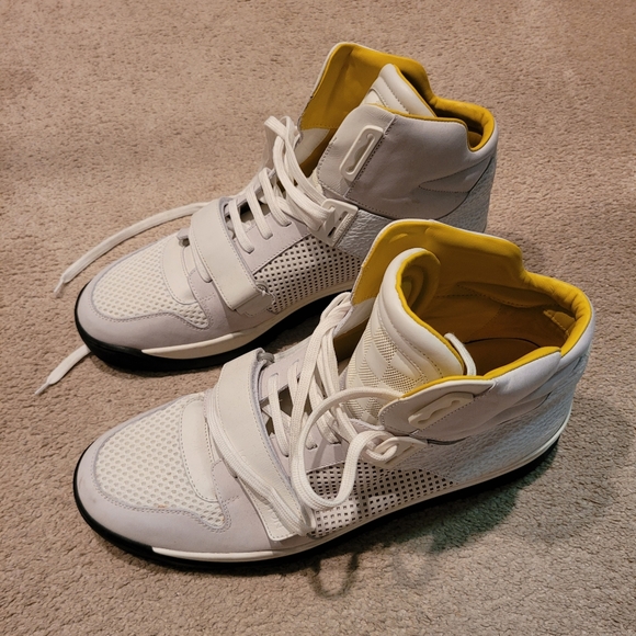 Louis Vuitton Trainer Sneaker Boot High leather high trainers - Picture 2 of 11